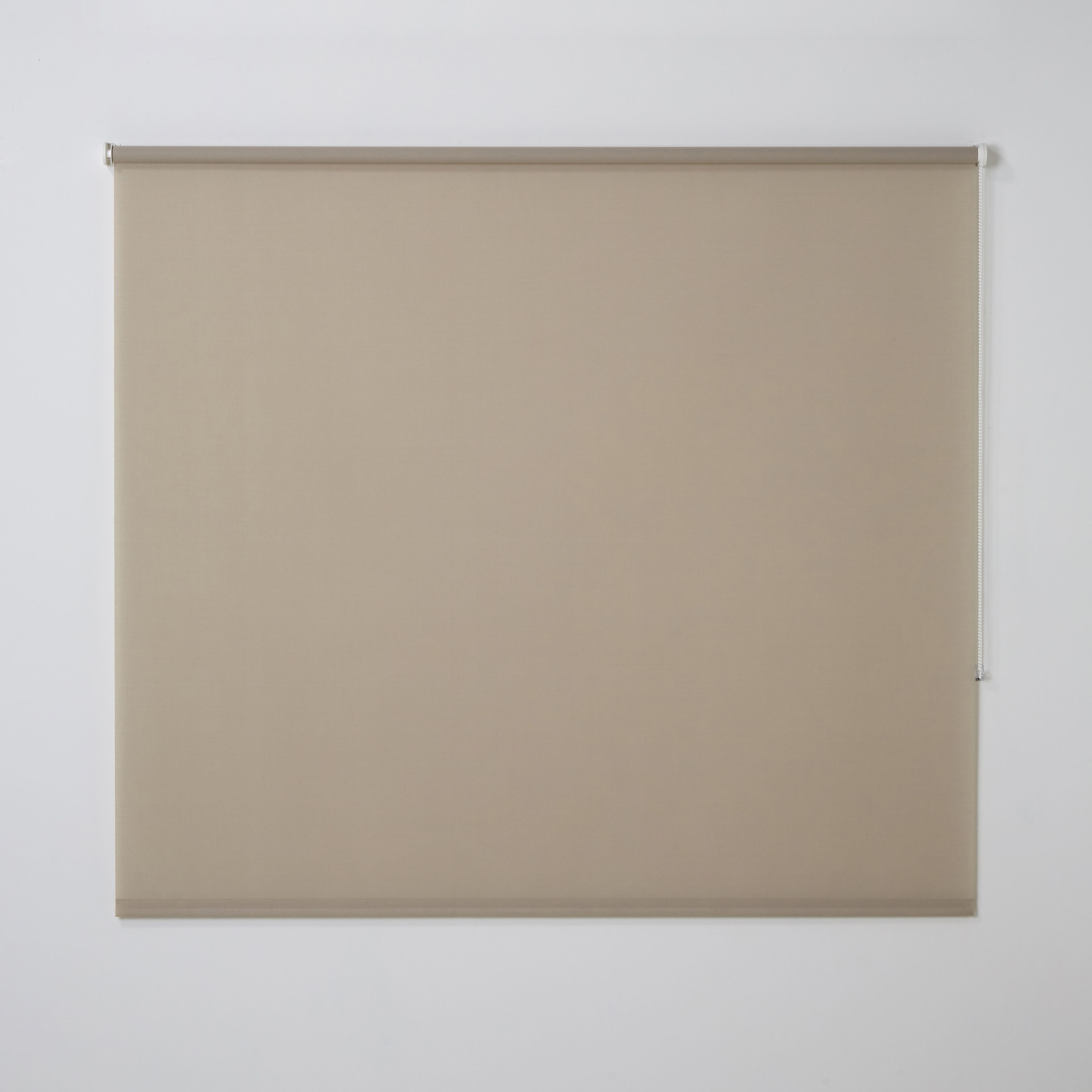 Halo Corded Natural Plain Daylight Roller Blind (W)160cm (L)180cm