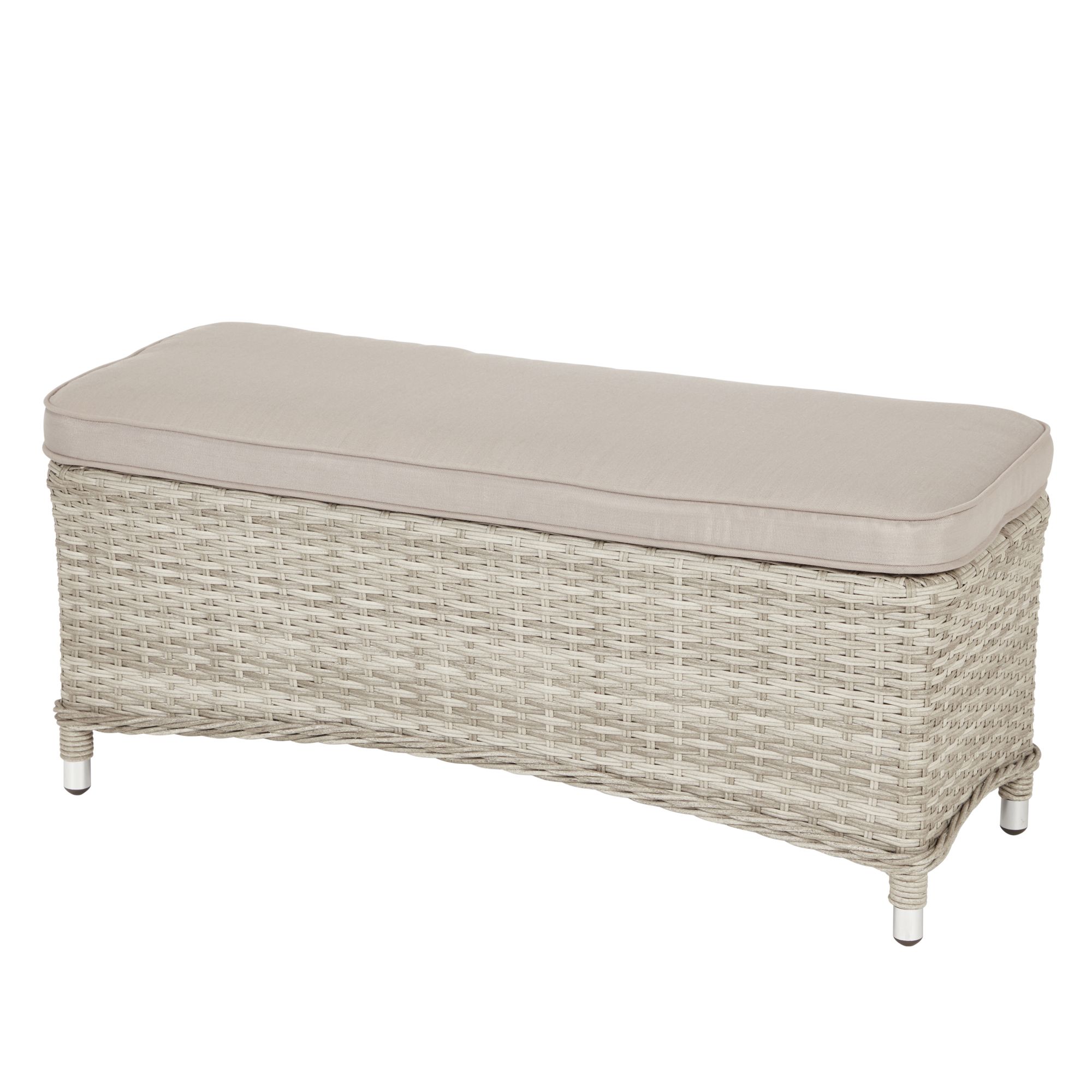 Hamilton Grey Rattan effect 6 seater Coffee set