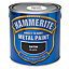 Hammerite Black Satin Metal paint, 2.5L
