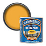 Hammerite Direct to rust Smooth yellow Metal paint, 2.5L