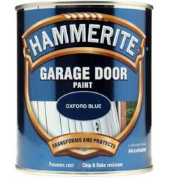 Hammerite Oxford blue High sheen Garage door paint, 750ml
