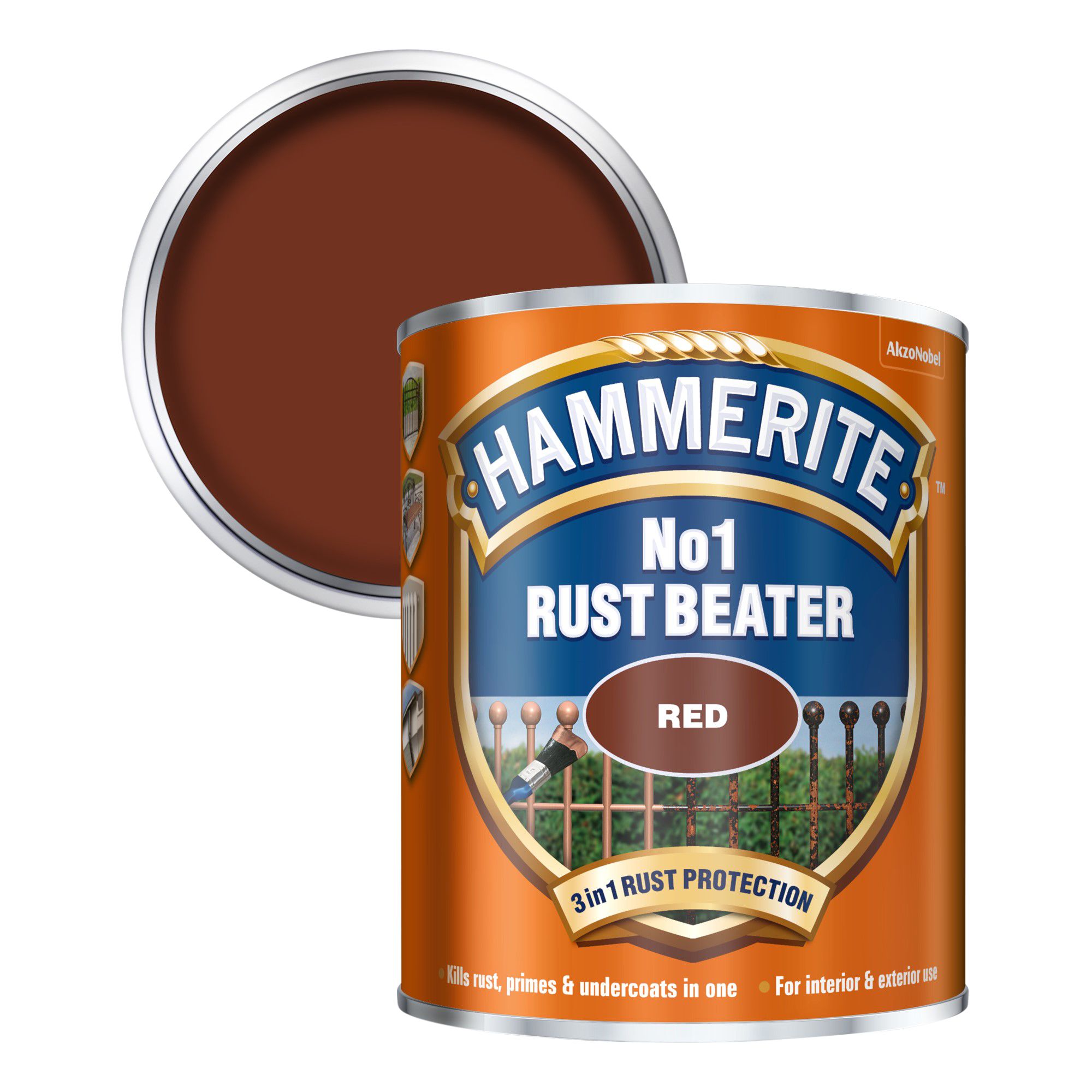 Hammerite Rust beater Red Iron Primer, 750ml DIY at B&Q