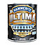 Hammerite Ultima Dark Grey Gloss Multi-surface Exterior Metal paint, 750ml