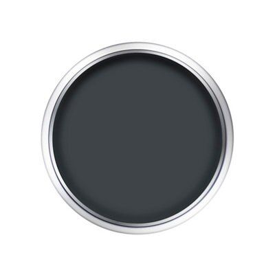 Hammerite Ultima Dark Grey Matt Multi-surface Exterior Topcoat Metal paint, 750ml
