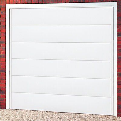 Hampshire Retractable Garage door, (H)1981mm (W)2438mm