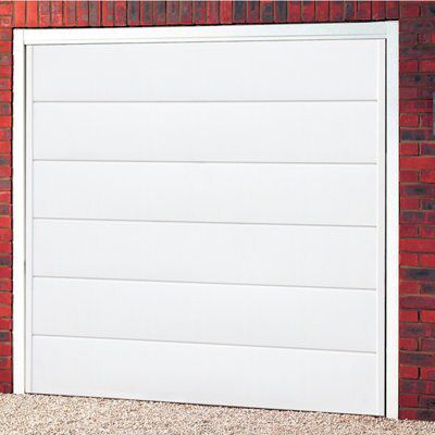 Hampshire Retractable Garage door, (H)2134mm (W)2286mm