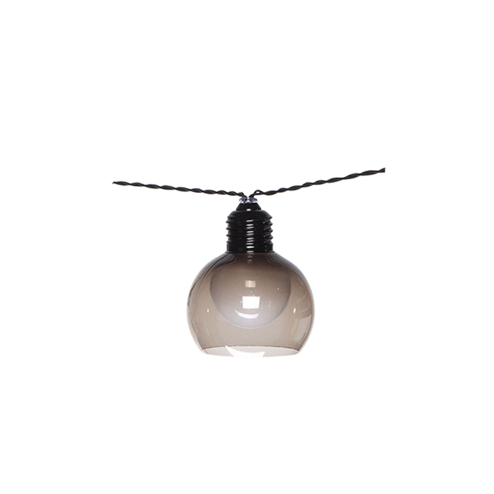 Hamsterley Cage Battery-powered Warm white 10 Integrated LED Outdoor String lights