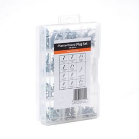 Handy to have 100 piece Plasterboard Fixing selection kit