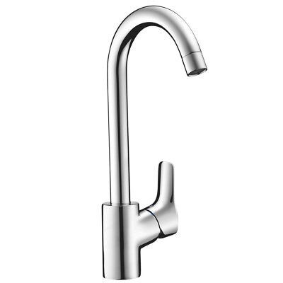 Hansgrohe MySport Argenté Chrome effect Chrome-plated Kitchen Pillar Tap