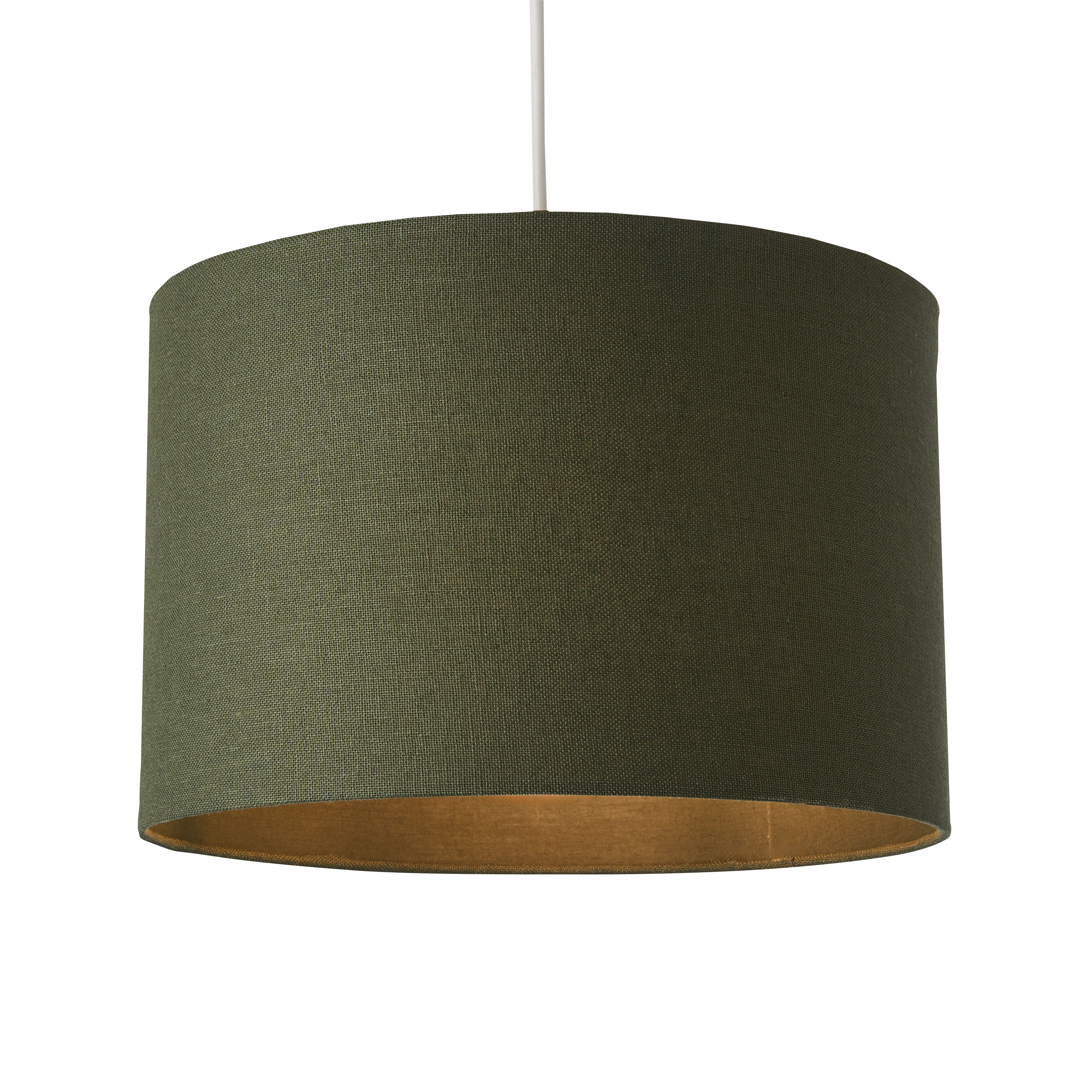 Harbour Studio Ascot Green Cylinder Lamp shade (D)30cm