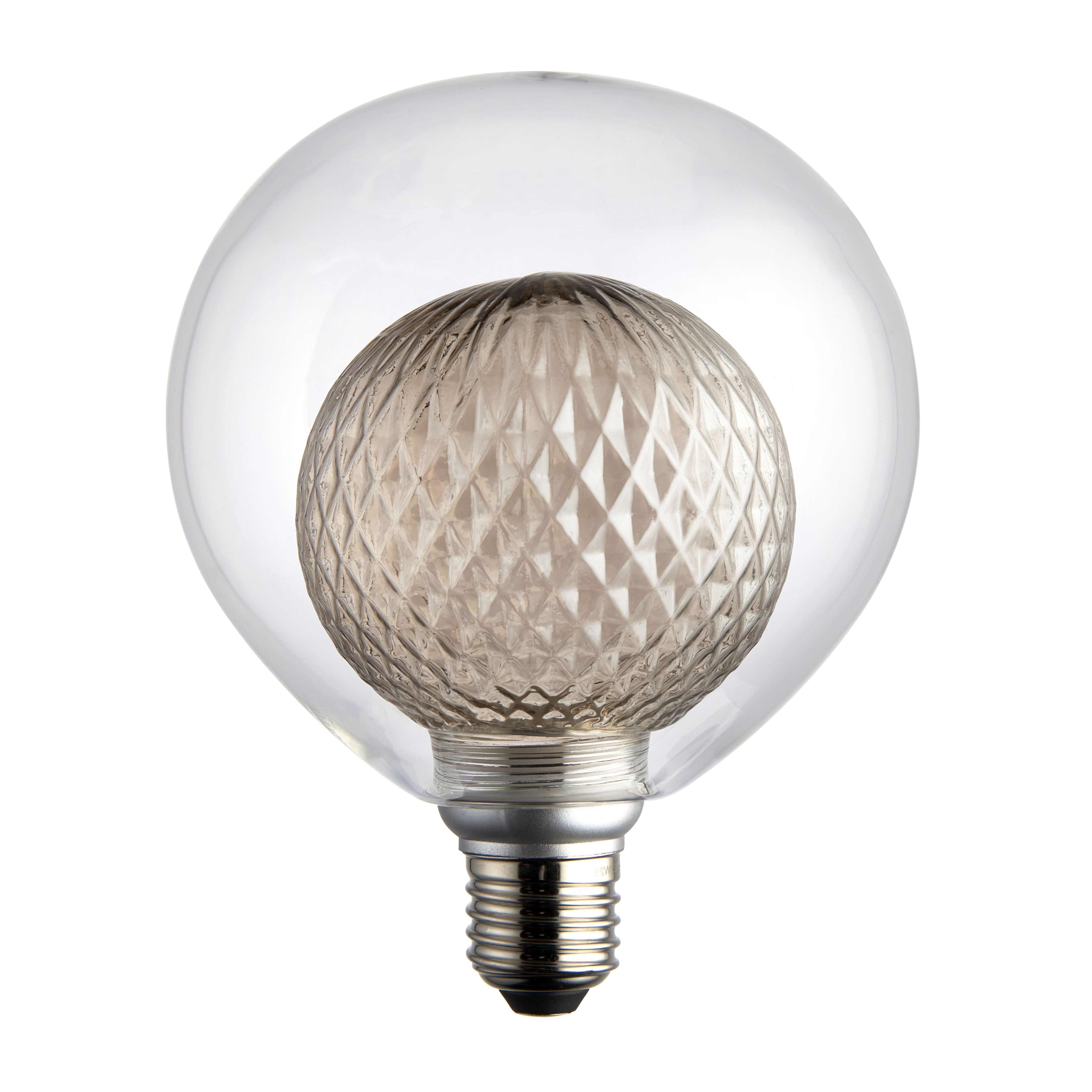 Harbour Studio Aylo 3W 155lm 360° Globe Warm white LED filament Light bulb