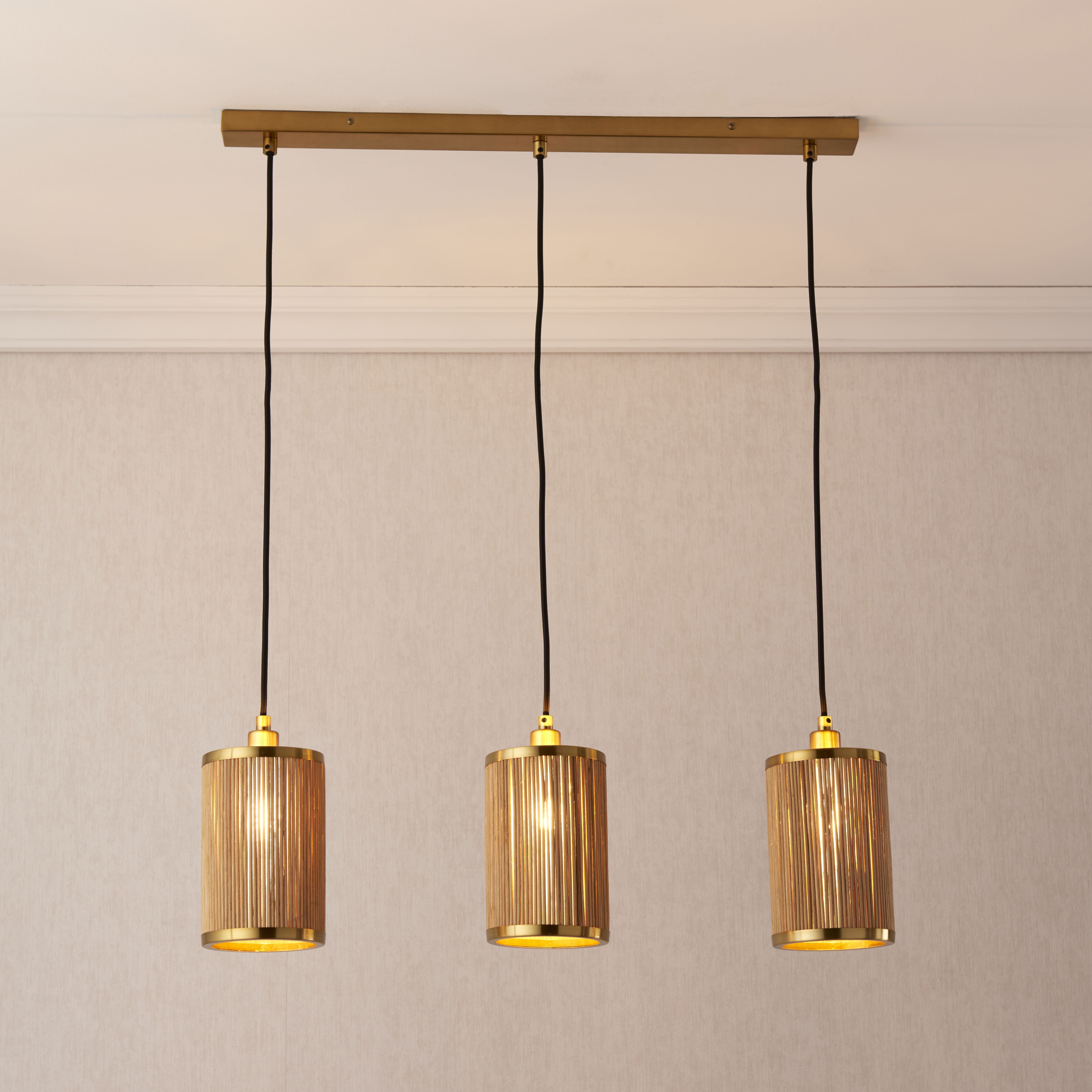 B&q 3 deals light pendant