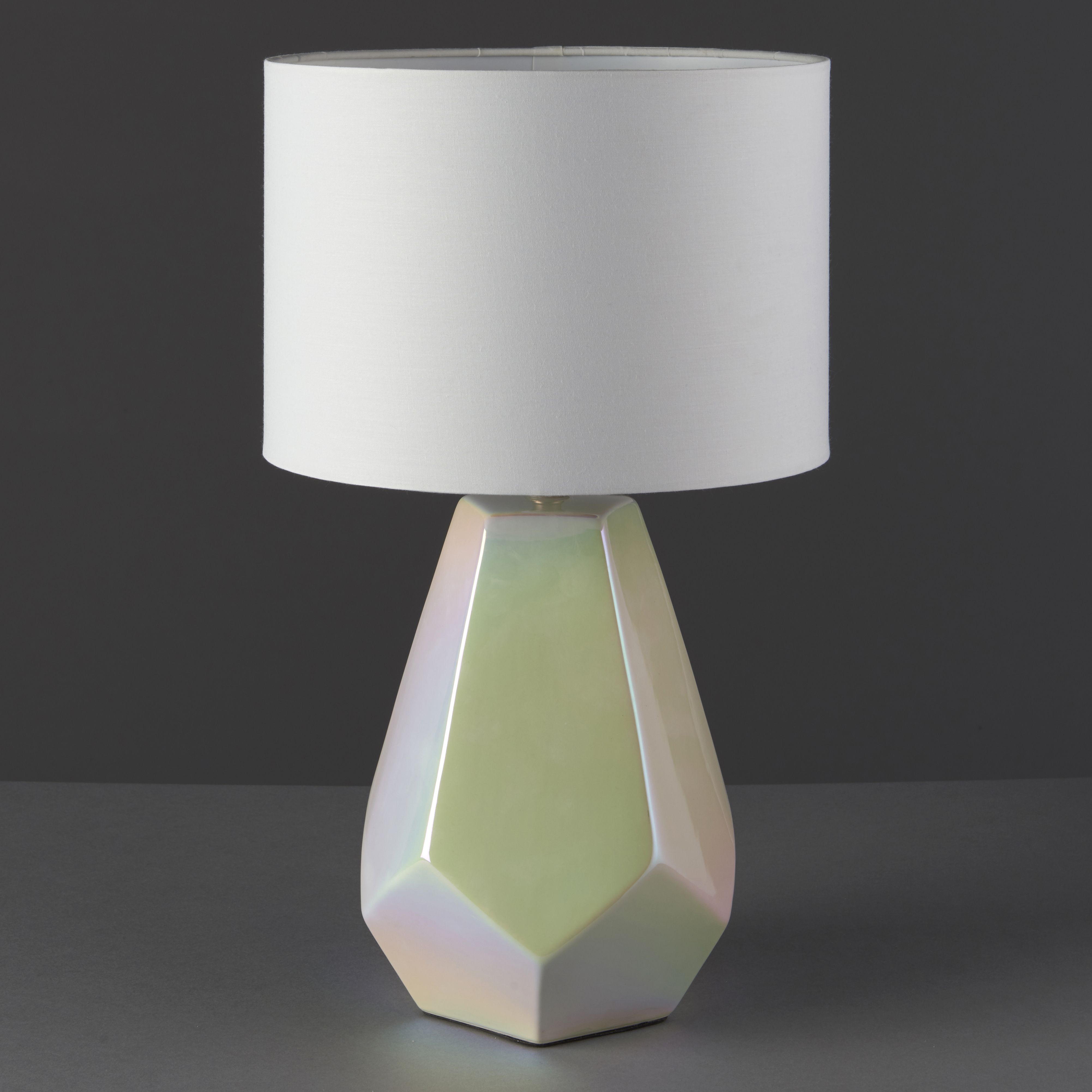 Harbour Studio Eliza Pearlescent Chrome effect Table light