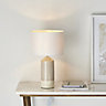 Harbour Studio Hado Gloss Taupe & white Table light