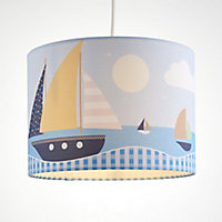 Harbour Studio Multicolour Sailing Boats Light shade (D)25cm