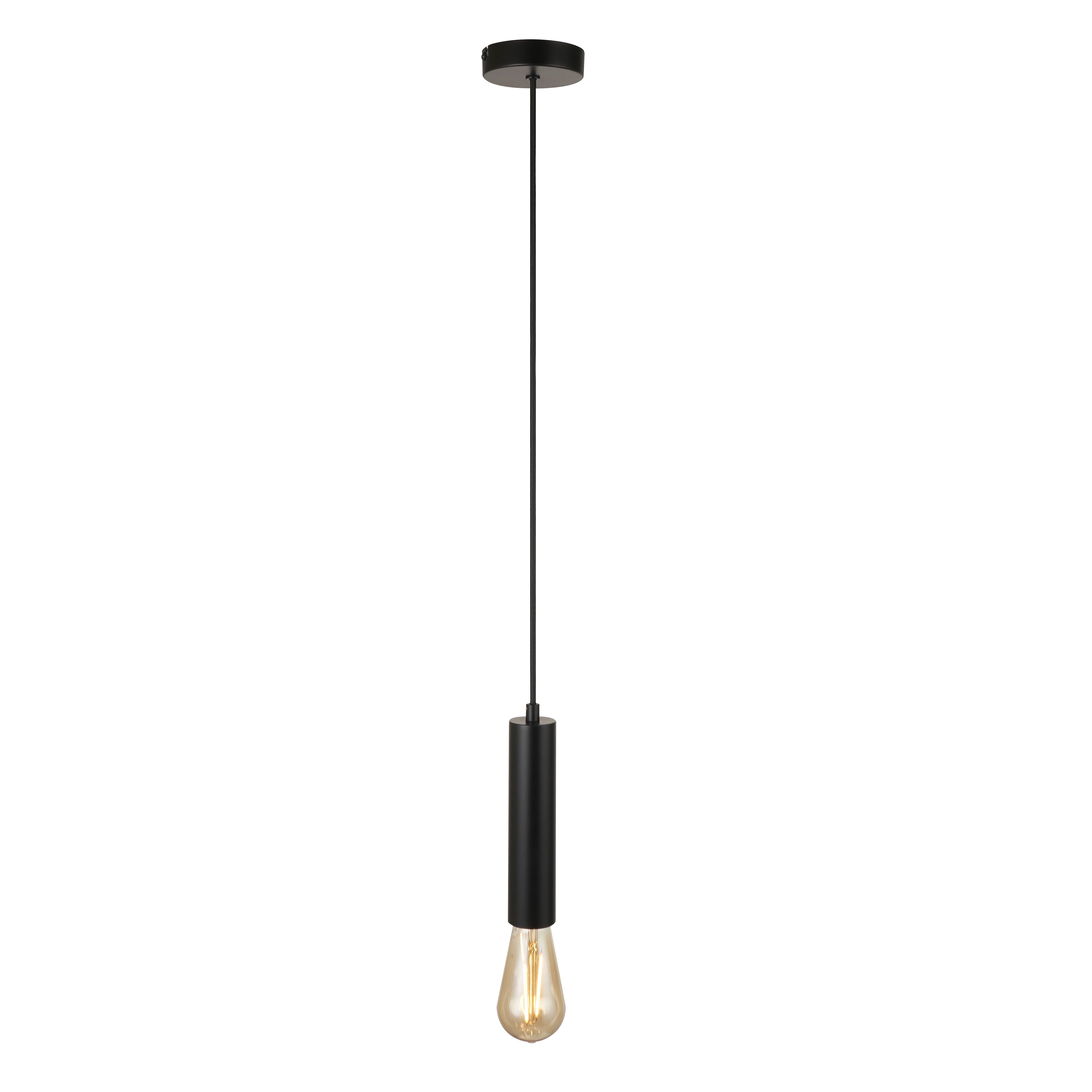 Harbour Studio Slim Black E27 Cable light set Pre-wired
