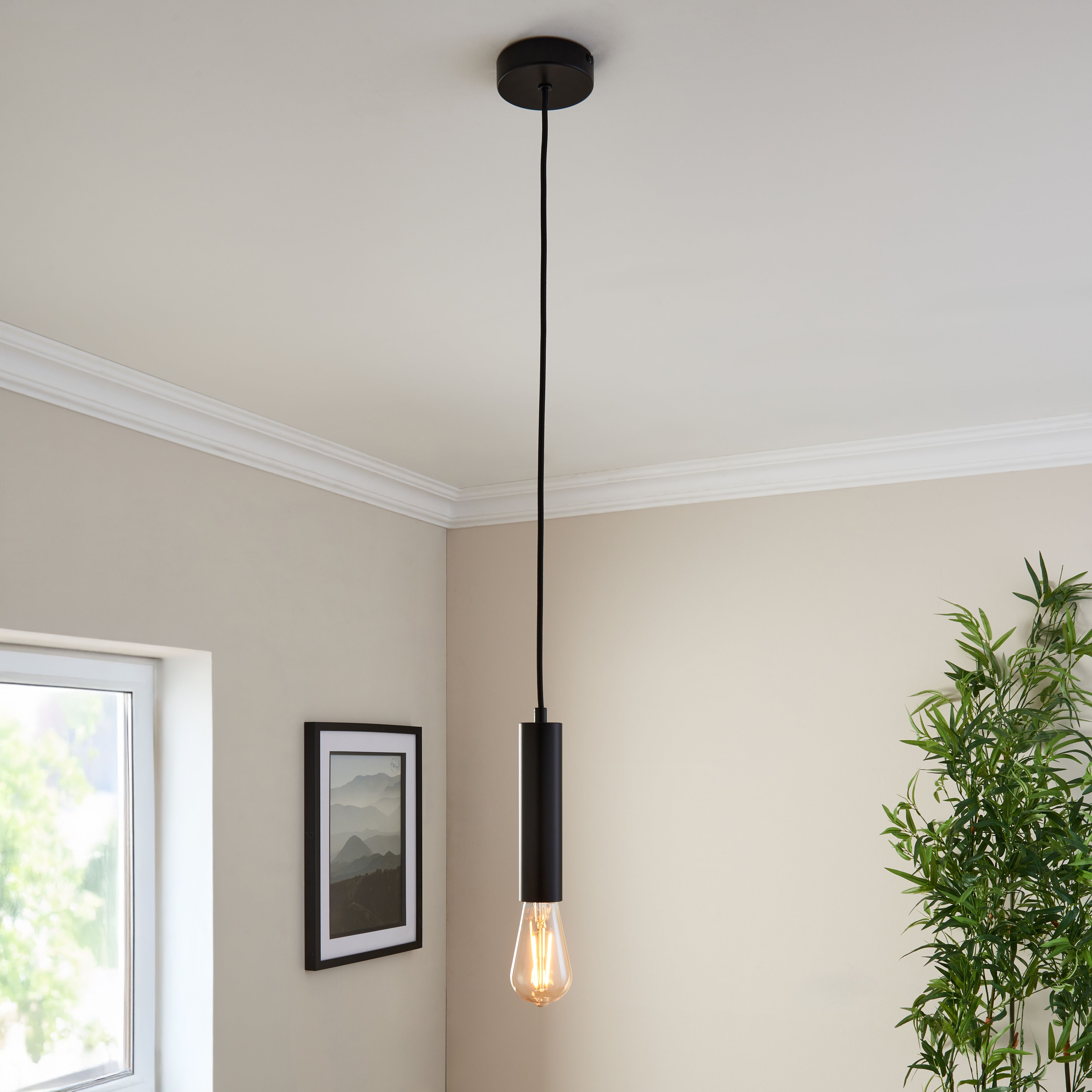Harbour Studio Slim Cable Set Black E27 Cable light set Pre-wired