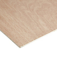 Hardwood Plywood Board (L)1.22m (W)0.61m (T)5mm 2000g