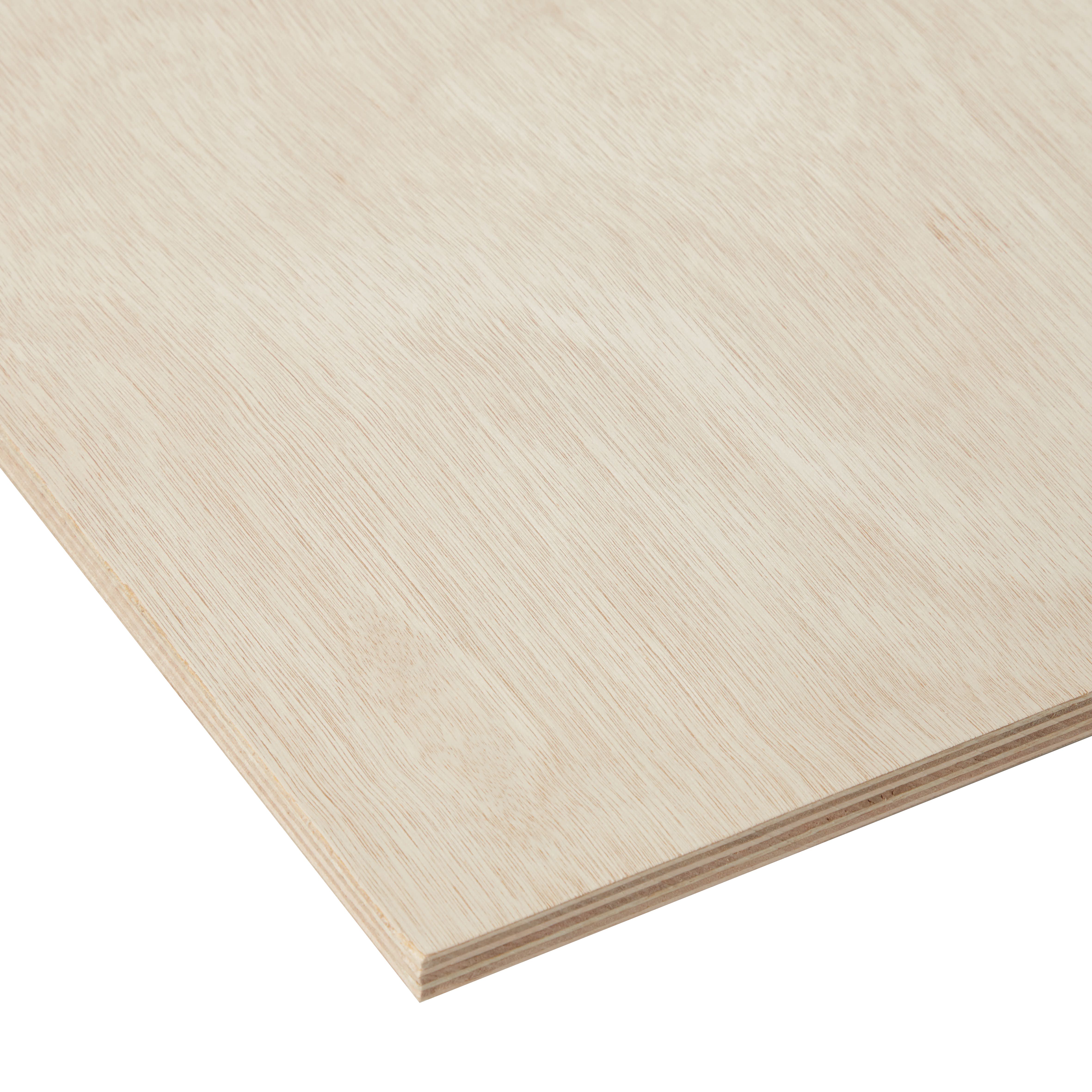Hardwood Plywood Board (L)1.83m (W)0.61m (T)12mm DIY at B&Q