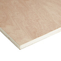 Hardwood Plywood Board (L)1.83m (W)0.61m (T)18mm 10000g