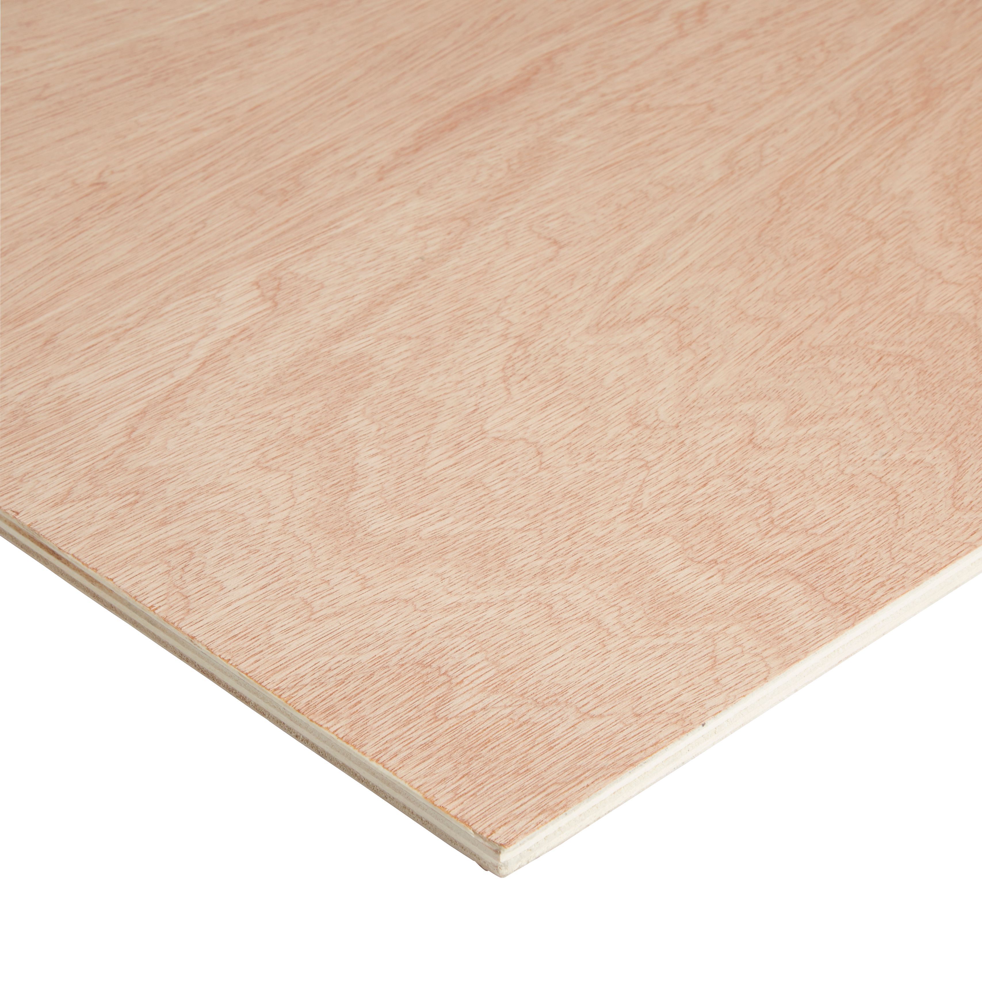 Hardwood Plywood Board (L)1.83m (W)0.61m (T)9mm 5000g
