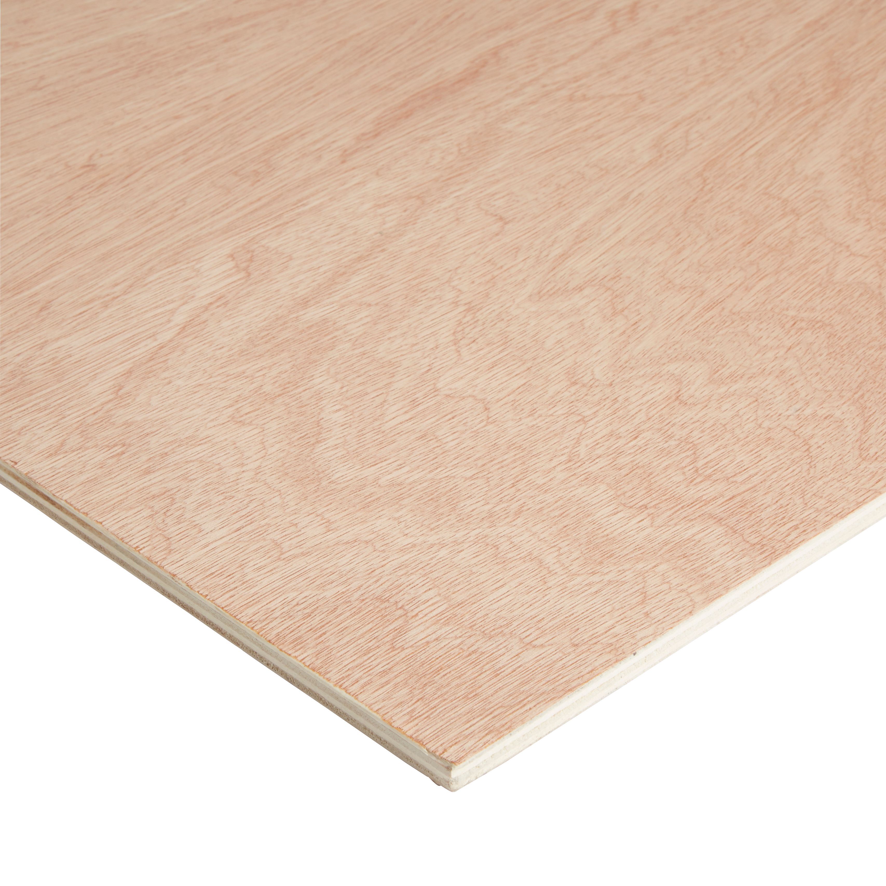 Hardwood Plywood (L)1220mm (W)607mm (T)9mm