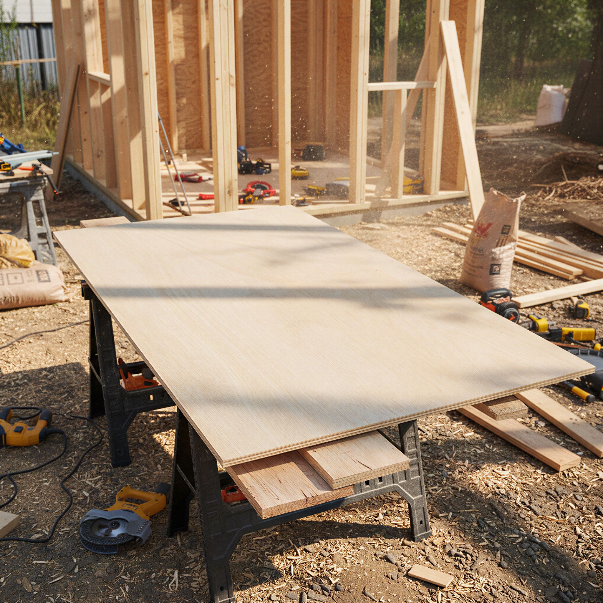 Hardwood Plywood (L)2440mm (W)1220mm (T)12mm