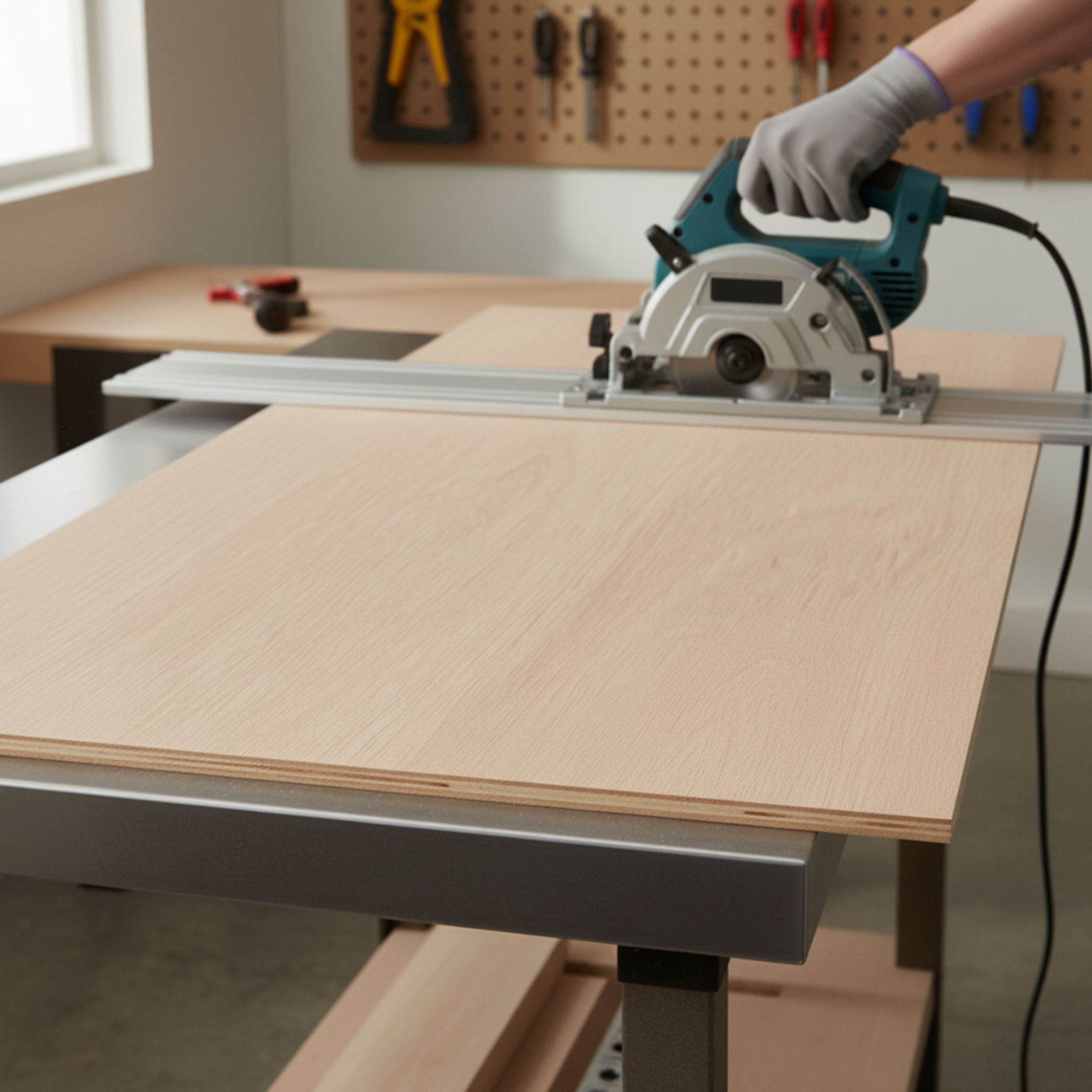 Hardwood Plywood (L)2440mm (W)1220mm (T)9mm