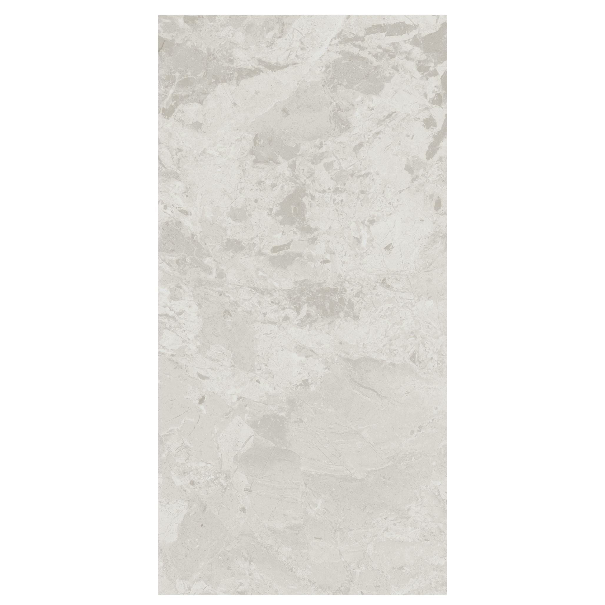 Harmony White Gloss Marble effect Ceramic Indoor Wall Tile, Pack of 8, (L)500mm (W)250mm