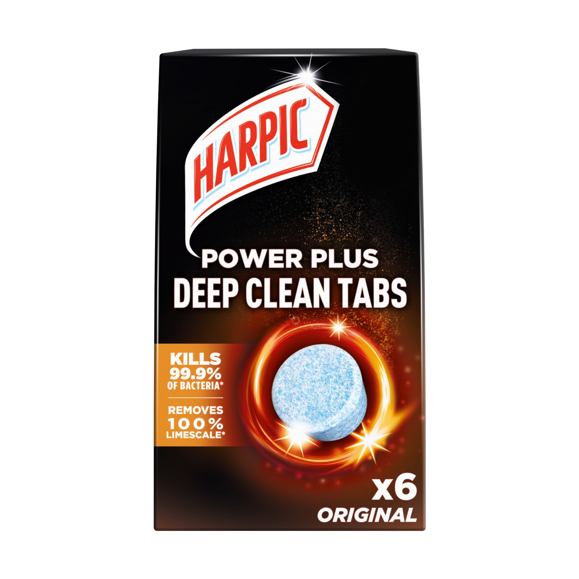 Harpic Power Plus Original Toilet cleaner Tablet, Pack of 6