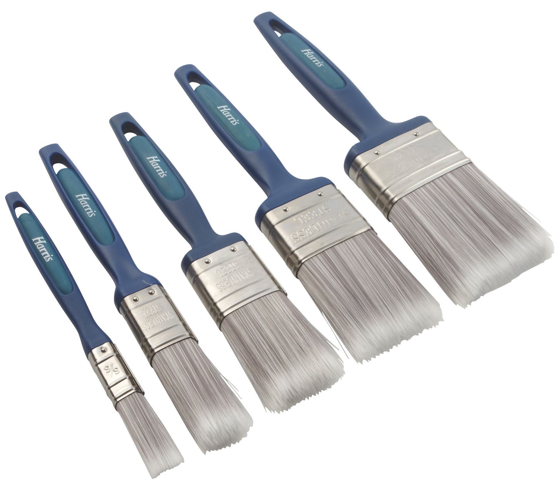 Harris Precision Tip Paint Brush, Pack Of 5 | DIY At B&Q