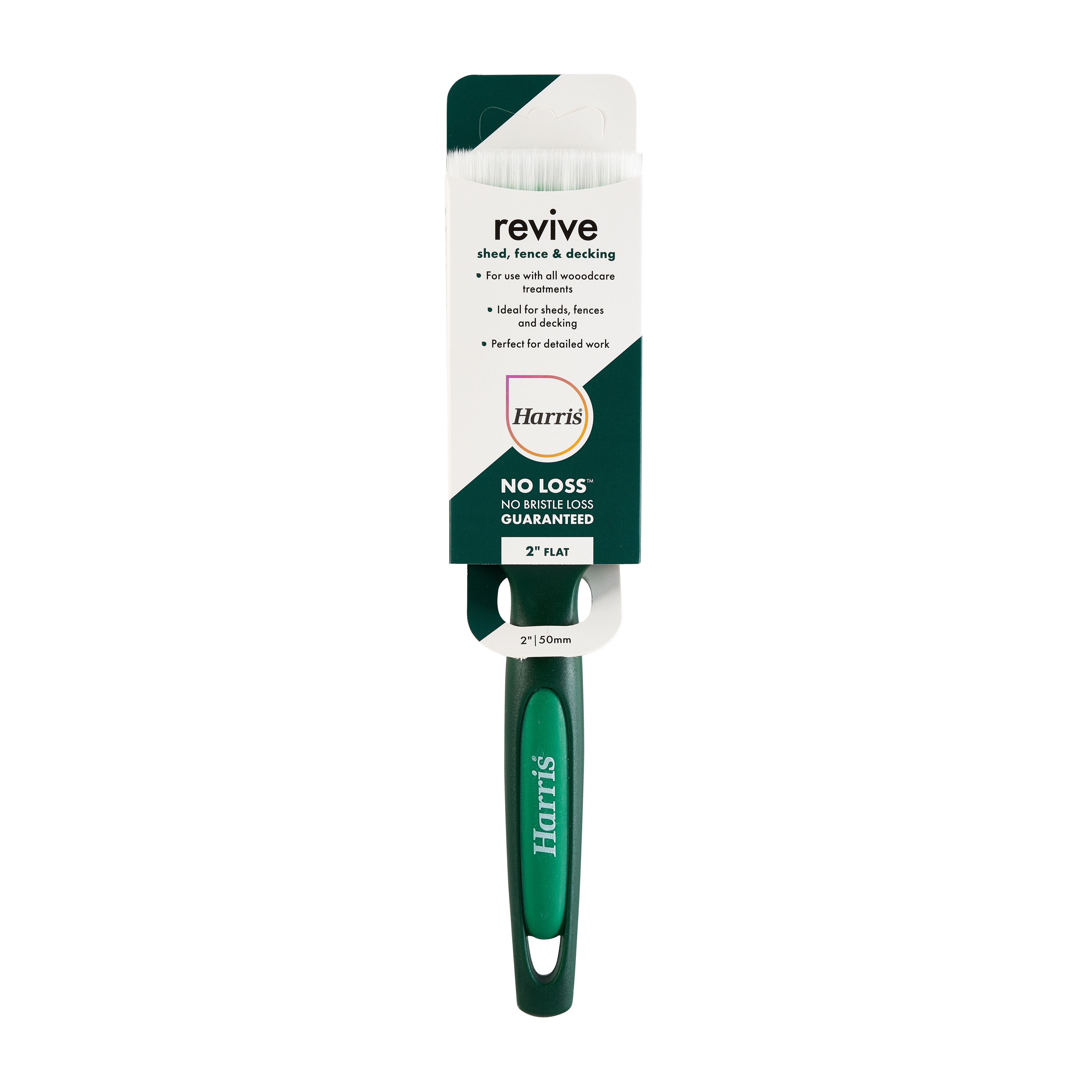 Harris Revive Interior Fine filament tip Soft grip Flat paint brush for Walls, ceilings & trim work, (L) 267mm (W) 53mm