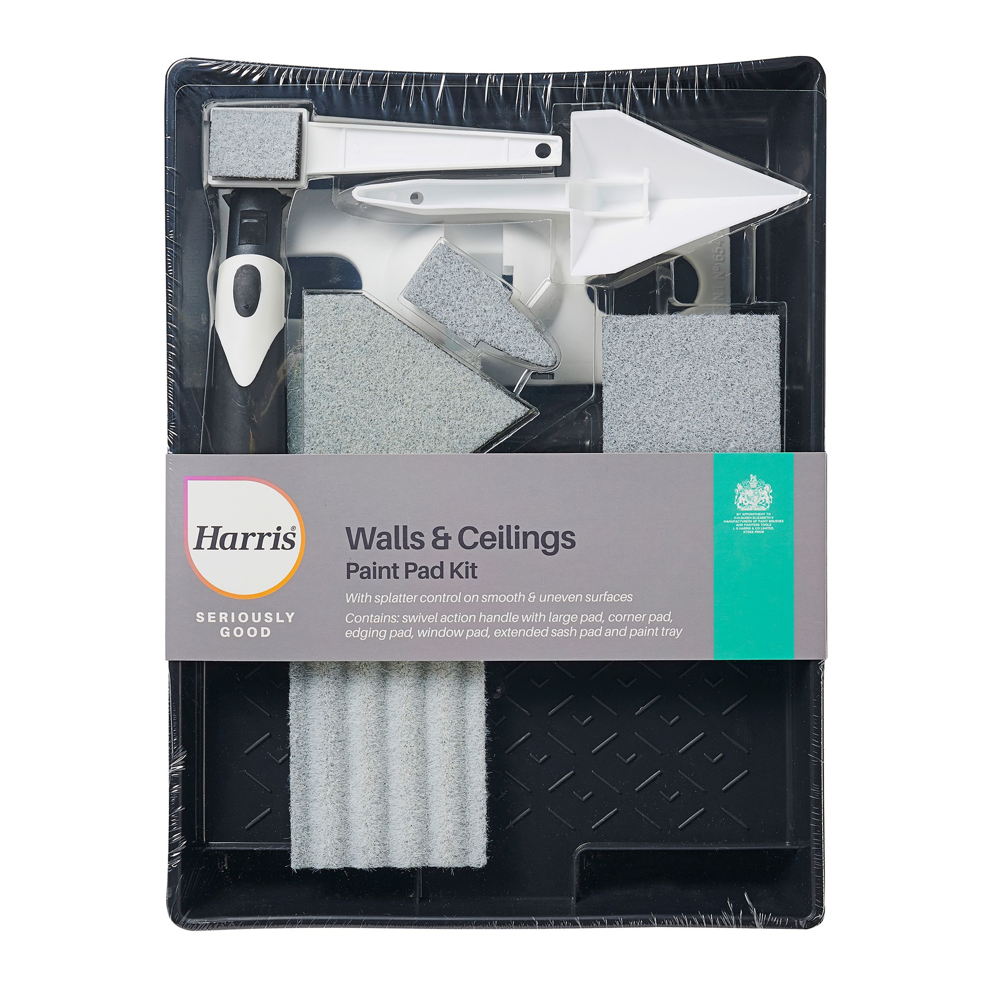 Harris Seriously Good Woven Medium pile Decorating set, 8 pieces