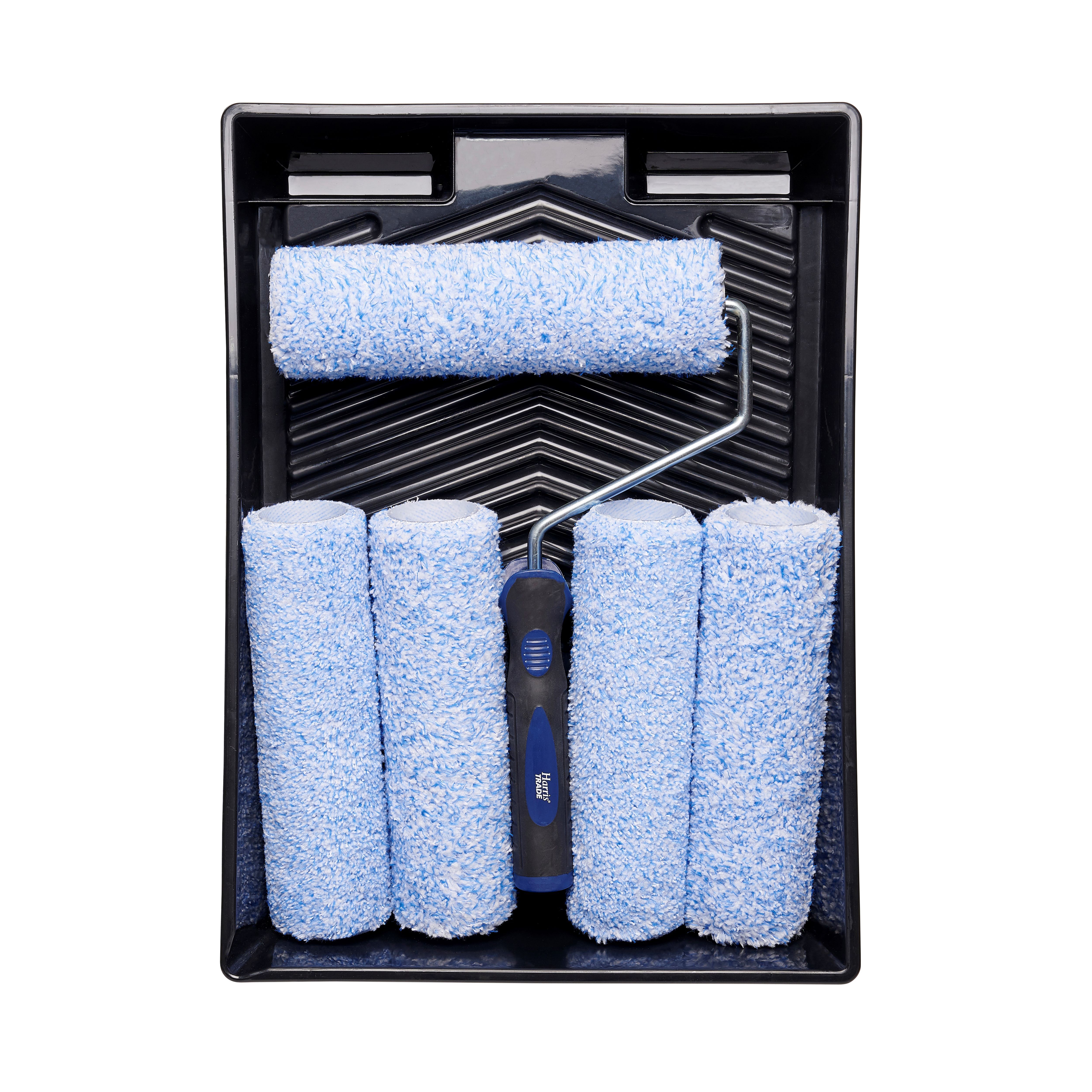 Harris Roller Set Voor Muren En Plafonds – Medium Pool, 22,9 Cm, Met Dienblad En Frame