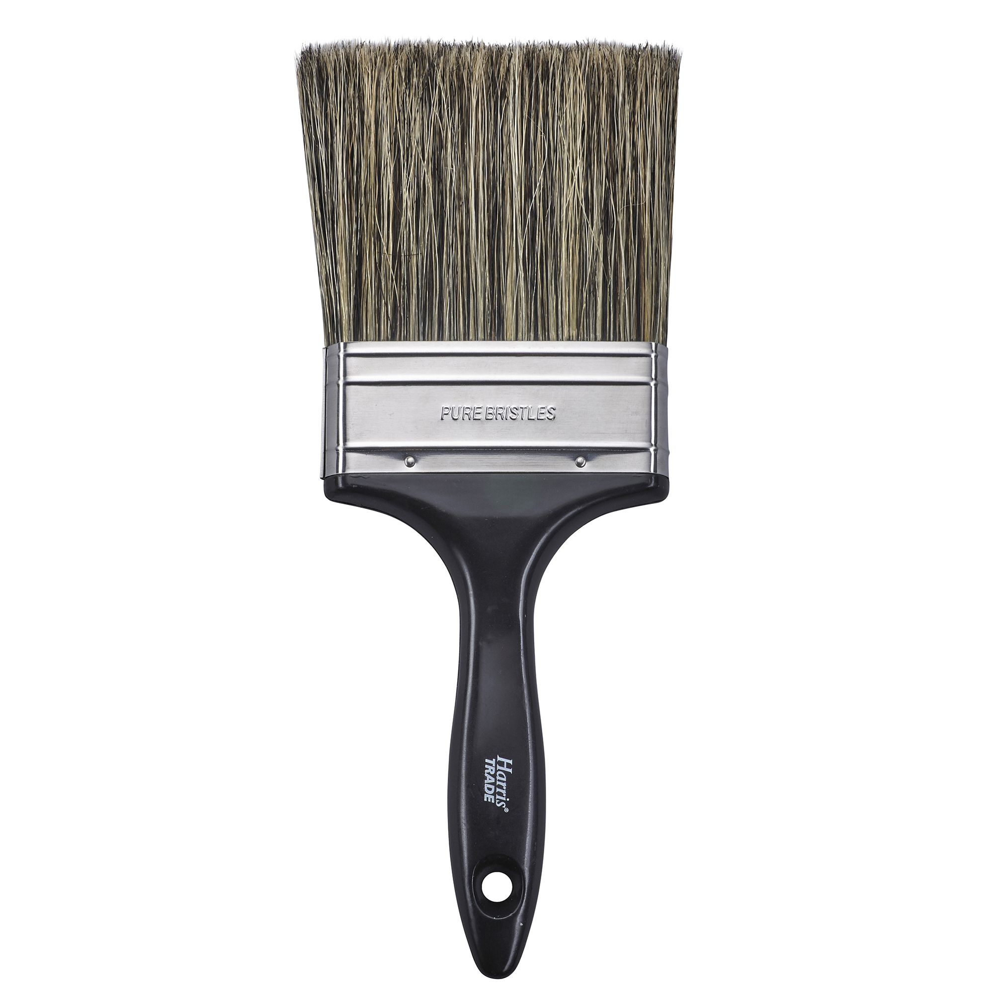 Harris Trade Emulsion 4" Paint brush DIY at B&Q