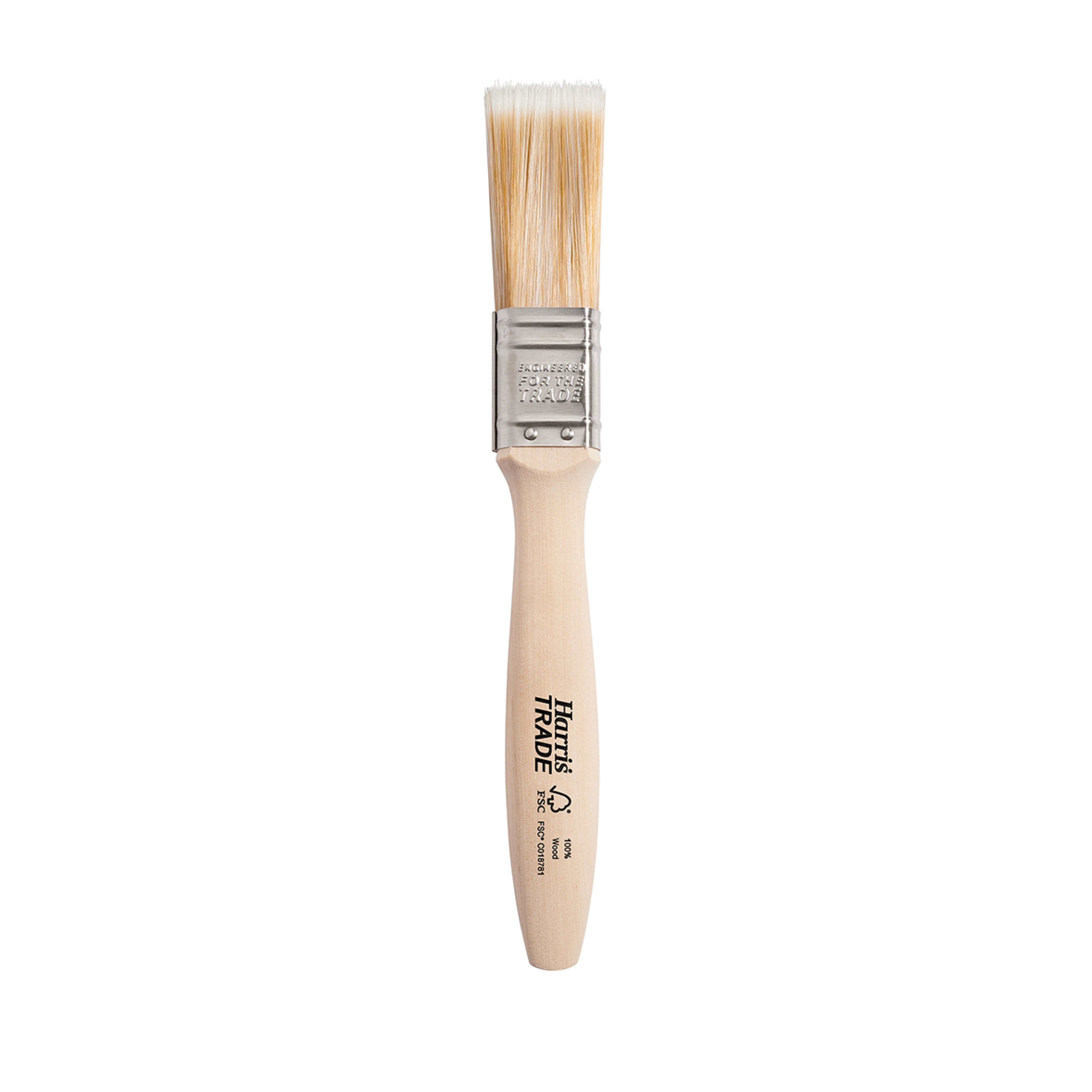 Harris Trade Emulsion & Gloss 1" Fine tip Comfort Interior Paint brush