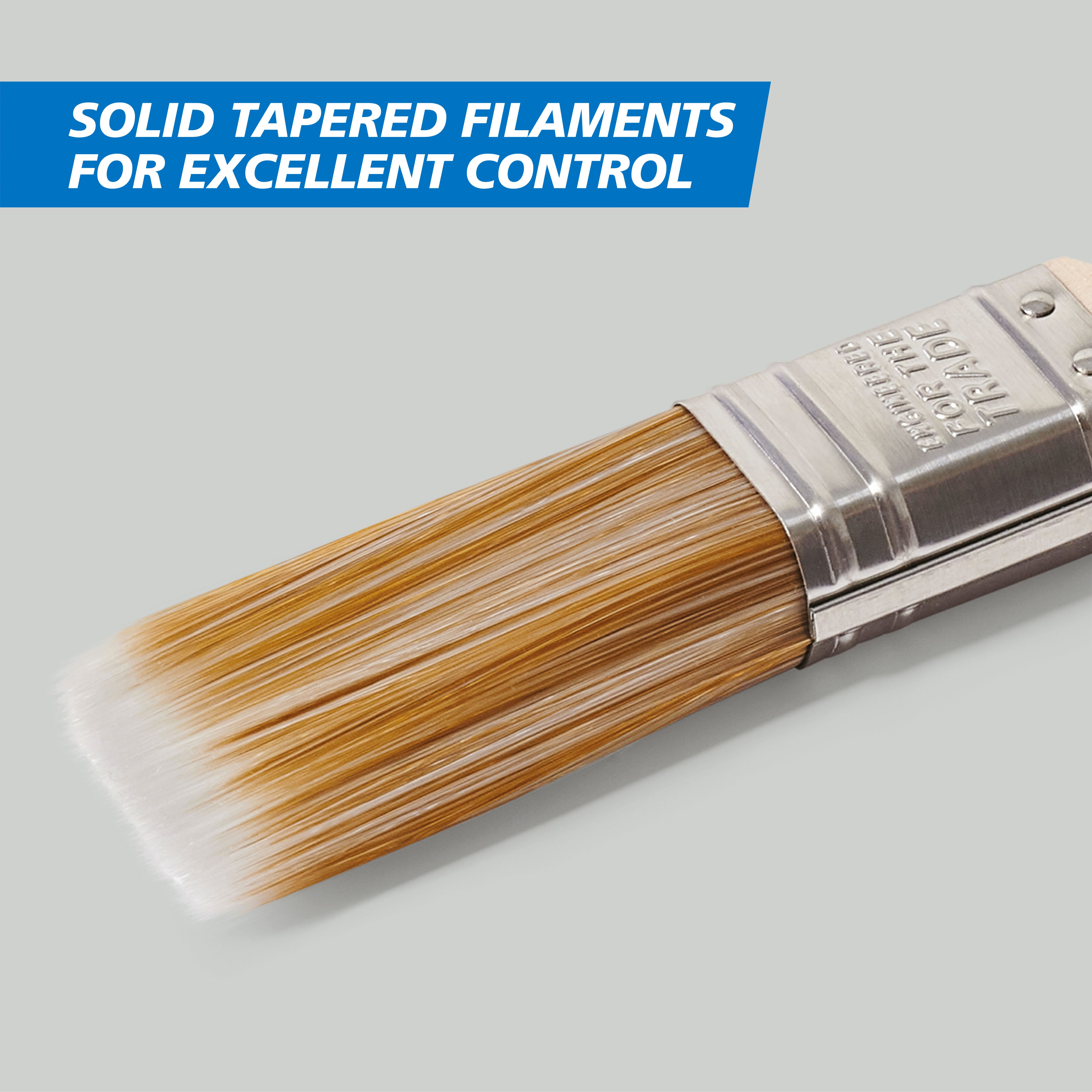 Harris Trade Emulsion & Gloss 1" Fine tip Comfort Interior Paint brush