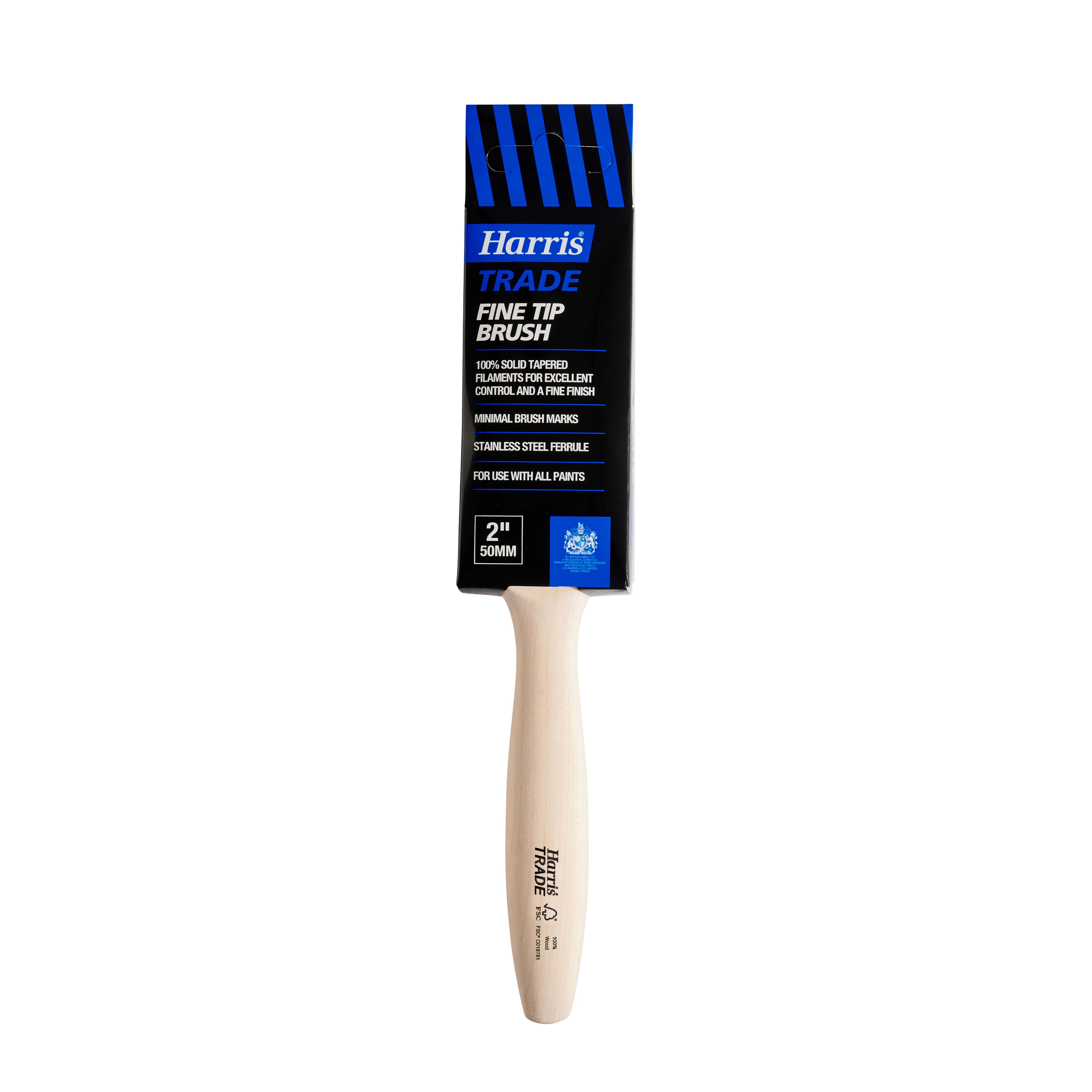 Harris Trade Emulsion & Gloss 2" Interior Walls, ceilings & trim work Paint brush
