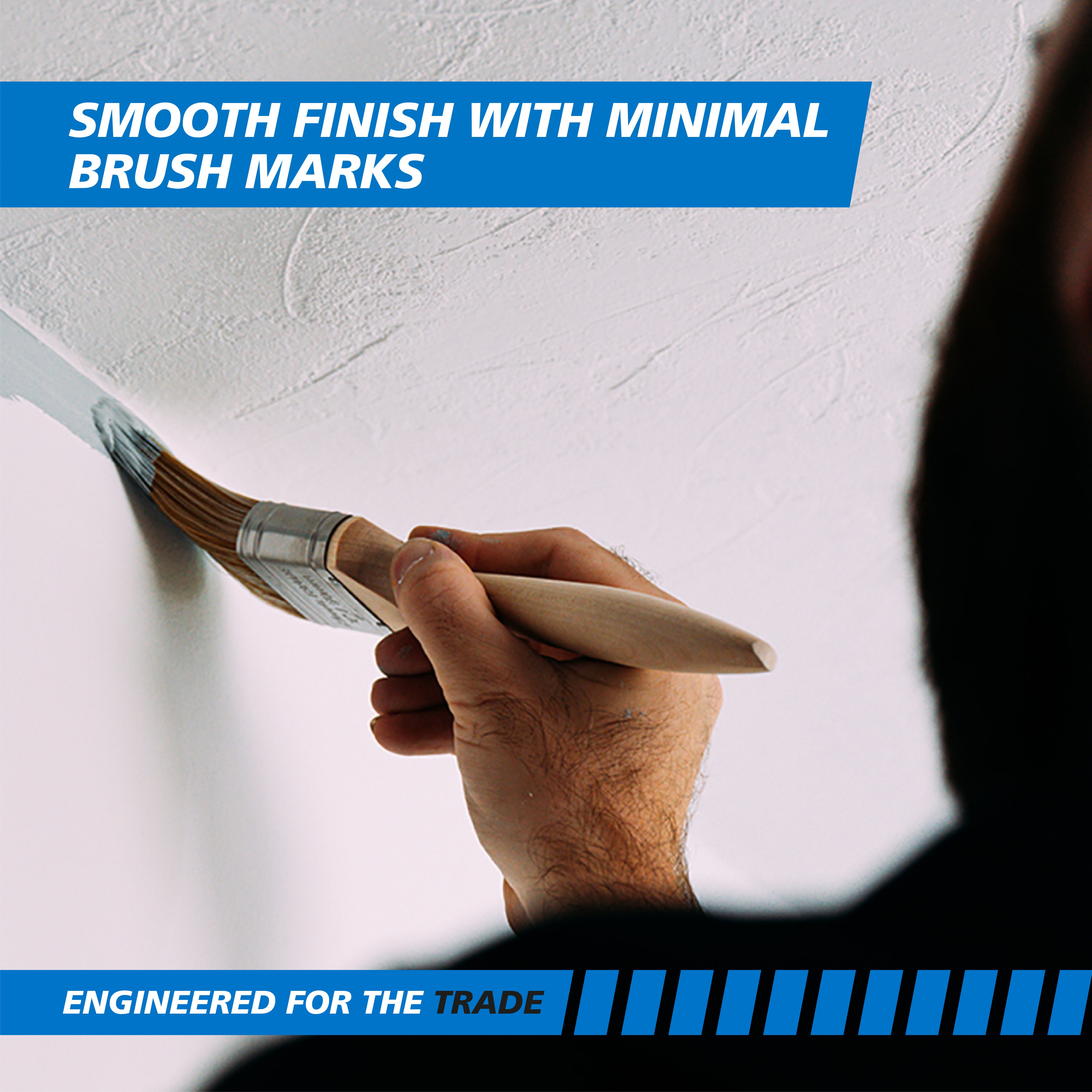 Harris Trade Emulsion & Gloss 2" Interior Walls, ceilings & trim work Paint brush