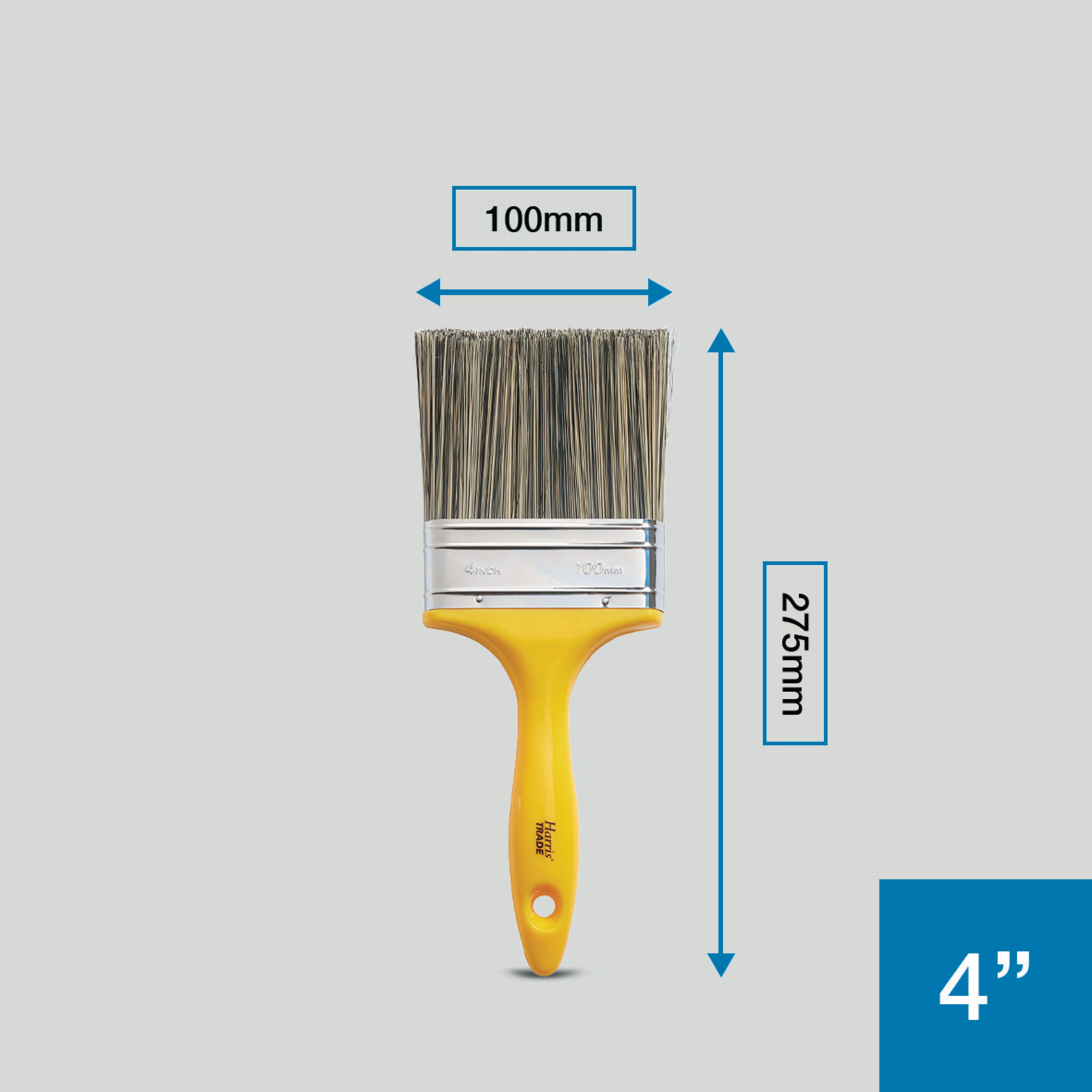 Harris Trade Masonry 4" Exterior Masonry Paint brush