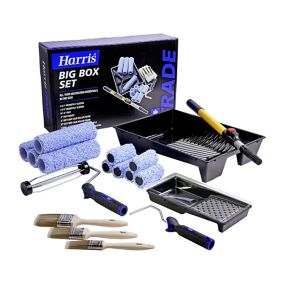 Harris Trade Micropoly Medium pile Roller set, 19 pieces