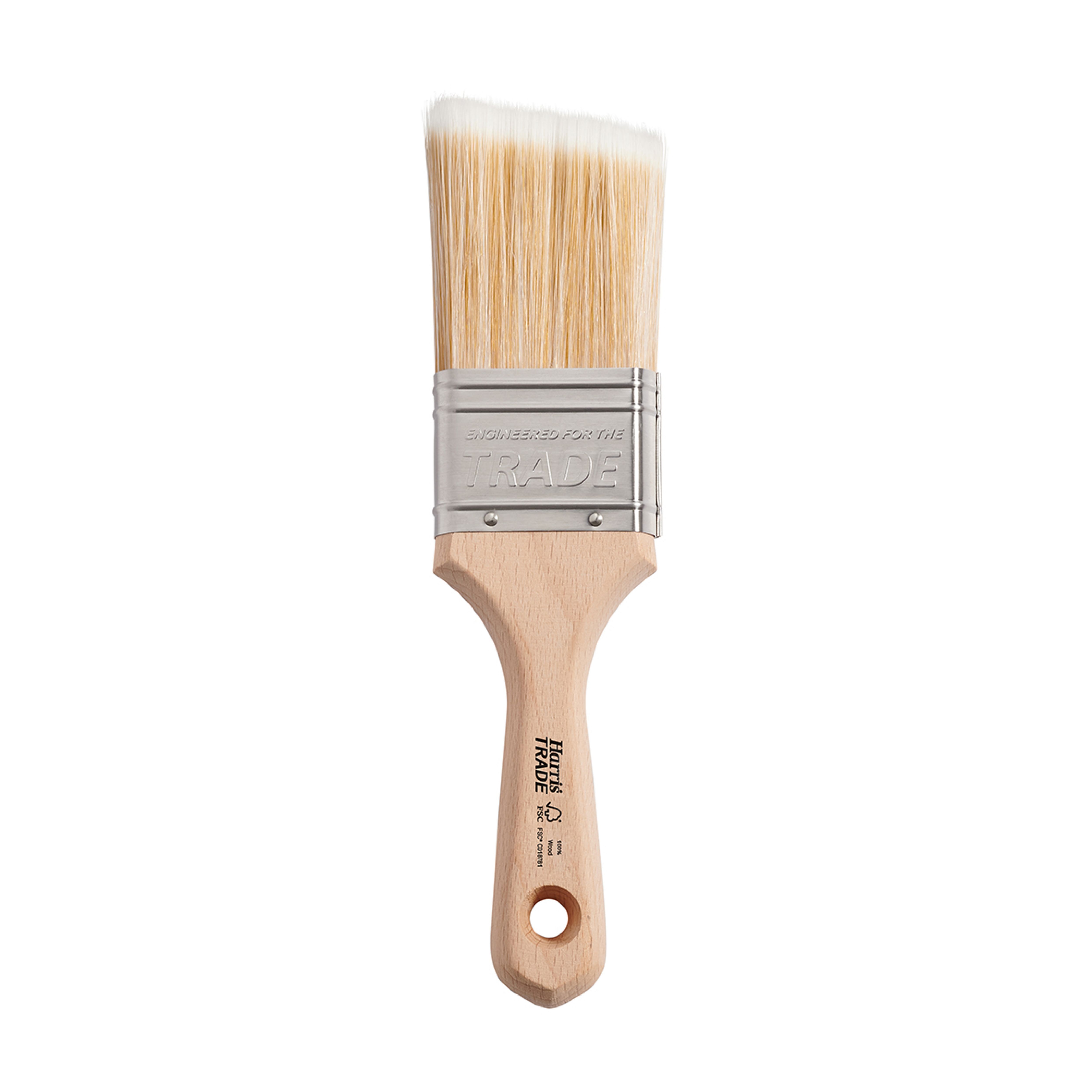 Harris Trade Short Handle Cutting-In 2" Fine tip Comfort Interior Paint brush