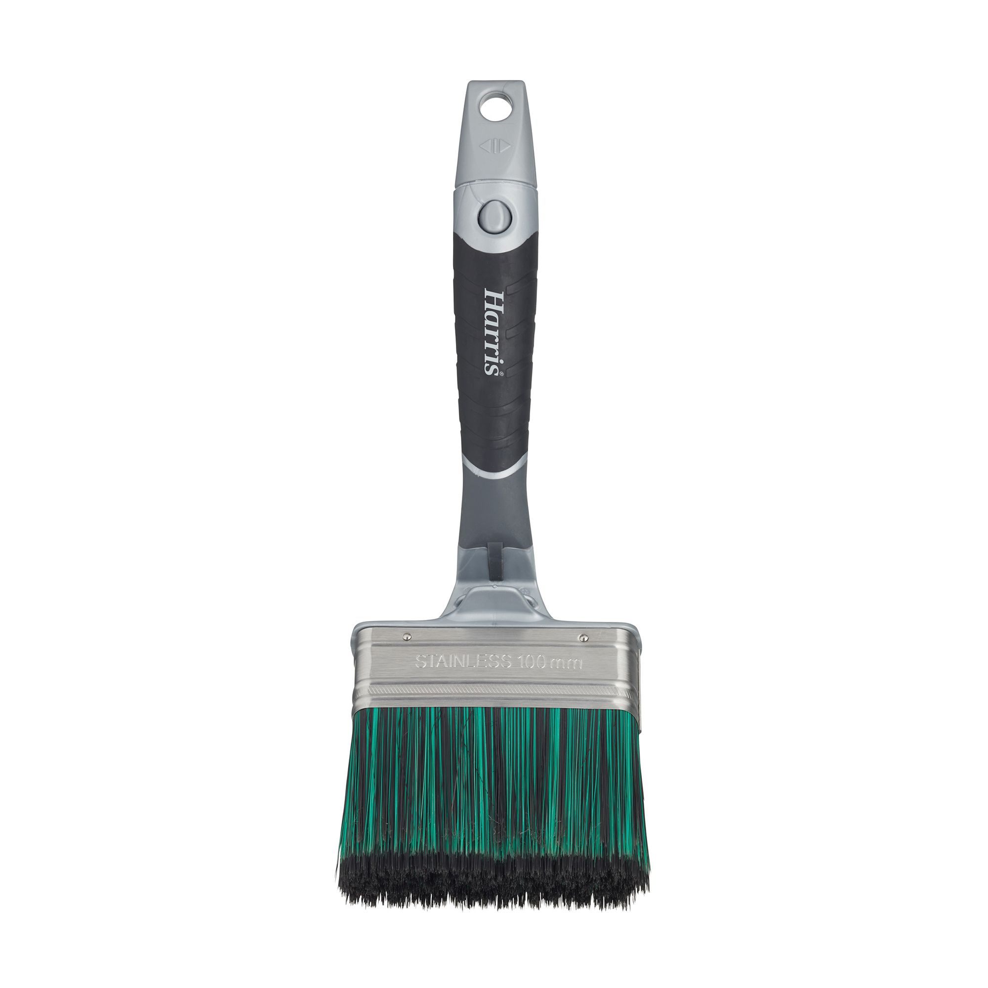 Harris Ultimate Shed & Fence 4" Fine filament tip Comfort Interior Swan neck paint brush