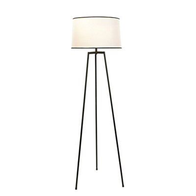 Cream and black deals lamp