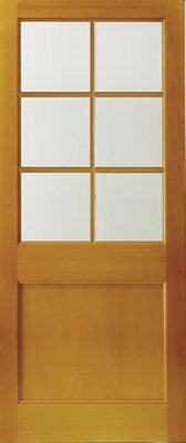 Hatfield 1 panel Clear Glazed Oak veneer External Patio Door, (H)1981mm (W)762mm