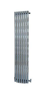 Heating Style Mayfair Chrome effect Vertical Designer Radiator, (W)435mm x (H)1800mm