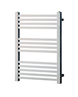 Heating Style Square Electric Towel warmer (H)800mm (W)450mm