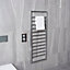 Heating Style Strand Electric Towel warmer (H)1300mm (W)500mm