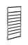 Heating Style Strand Electric Towel warmer (H)900mm (W)500mm