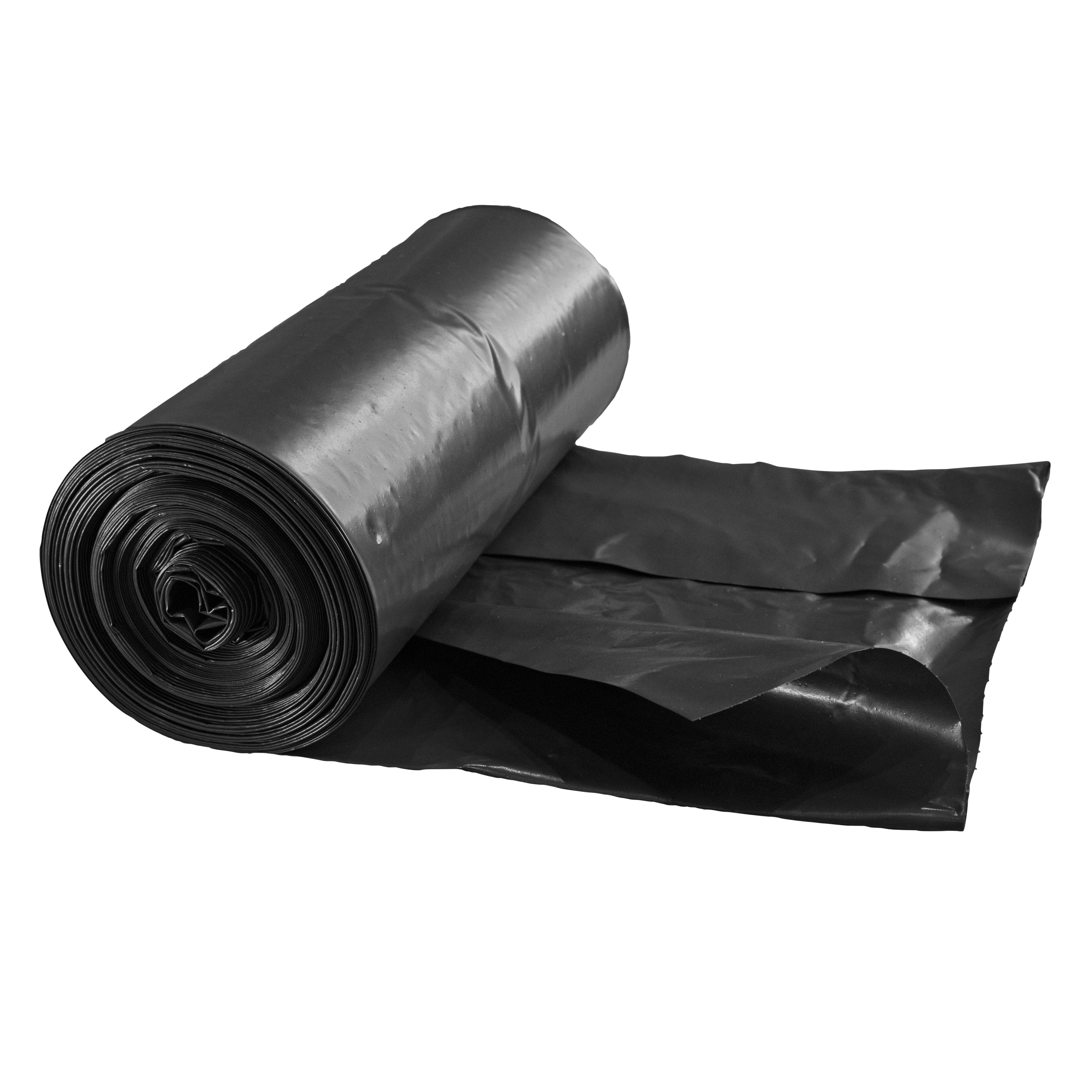 Heavy duty Black Rubble bag, 50L 15kg Pack of 30